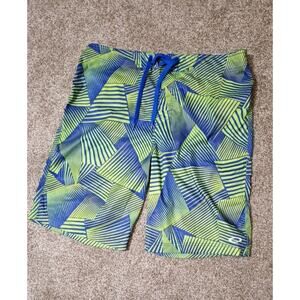 Oakley Board Shorts Men's 38 Blue Green Swim Trunks
